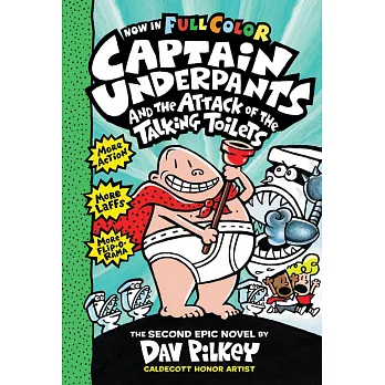Captain Underpants #2: Attack Of The Talking Toilets  Color Edition