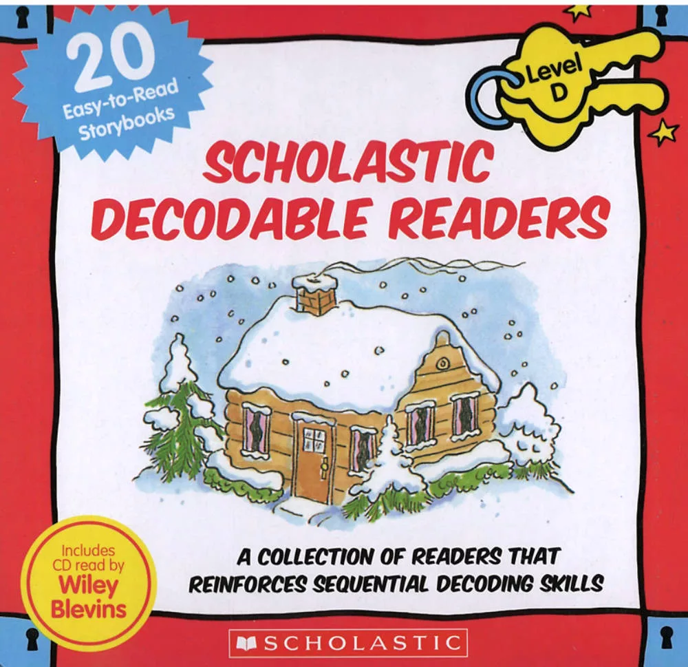 Decodable Readers Box Set Level D彩色版 (20本書+ 附音檔）