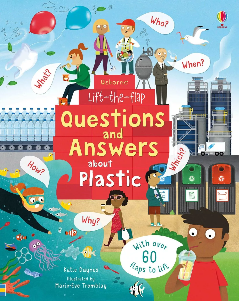 Q&A知識翻翻書：塑膠大探索（5歲以上）Lift-the-Flap Questions and Answers About Plastic
