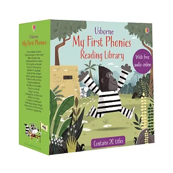 孩子的自然發音故事寶盒 (20冊+附音檔，3~6歲適讀) My First Phonics Reading Library