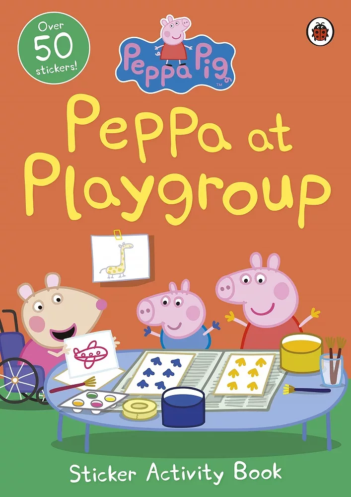 貼紙活動本Peppa at Playgroup