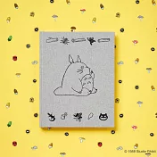 龍貓：燙印布面空白筆記本/素描本 My Neighbor Totoro Sketchbook