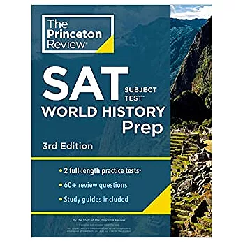SAT Subject Test World History Prep /
