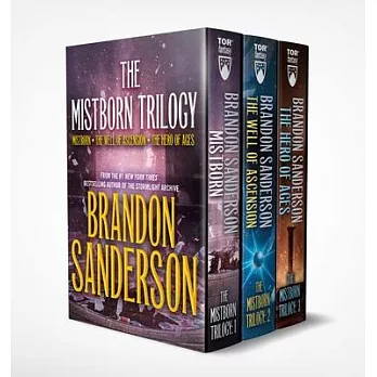 Mistborn Boxed Set I: Mistborn, the Well of Ascension, the Hero of Ages
