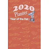 2020 Planner Year of the Rat: Monthly and Weekly Planner, Agenda Schedule Organizer, 2020 Calendar Planer, Monthly Habit Tracker, Chinese New Year G