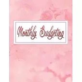 Monthly Budgeting: Income Debt Log Savings Bills Bank Account Tracker - Check Register - Monthly Budget - Finance Organizer - Expense Jou