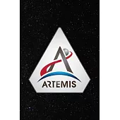 Artemis: NASA Artemis Official Program Patch We Are Going Moon To Mars Notebook Journal Diary
