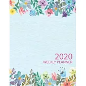 2020 Weekly Planner: Academic Weekly & Monthly Pocket Calendar Schedule Organizer, 8.5