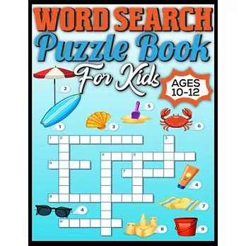 word search puzzle book for kids ages 10-12: My First Word Searches games book