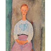 Modigliani Black Paper Sketchbook: Girl with a Polka Dot - Draw with Vivid Colors - Large Artistic Sketch Pad - For Art Supplies Like Gel Ink Pen, Col