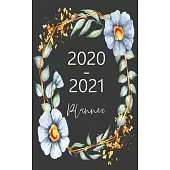 2020-2021 Planner: Pocket Two Year Monthly, Password Log, Phone Book, Birthday Log, Dot Notes (January 2020 through December 2021) Federa