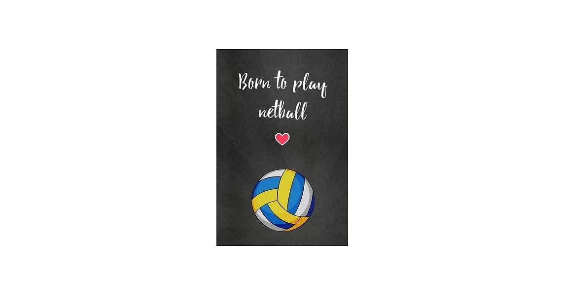 博客來-Thick Notebook: Lined Journal (120 Pages) - Netball Gifts, Gifts ...