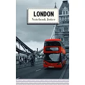 Notebook Jotter: Small Note Book - London Bus Design
