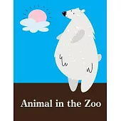 Animal in the Zoo: Creative haven christmas inspirations coloring book