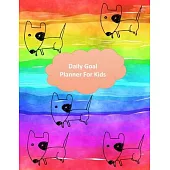 Daily goal planner for kids: Goal setting journal for kids, Kid develop, Time management, Kids growth mindset journal.