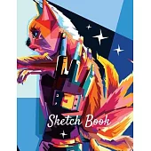 Sketch Book: Anime Themed Notebook to Draw, Doodling, Designing, & Sketching