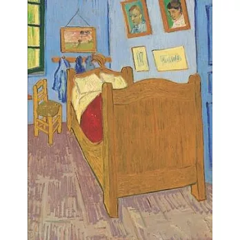 The Bedroom Black Paper Sketchbook: Vincent Van Gogh - Use with Colored Pencils, Metallic Markers, Chalk, Gel Ink Pens - Large Artsy Dutch Master Pain