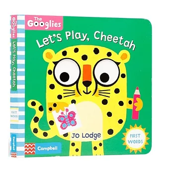 大眼轉轉互動遊戲書：獵豹一起來玩吧 Let’s Play, Cheetah