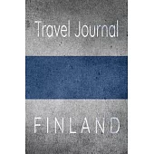 Travel Journal Finland: Blank Lined Travel Journal. Pretty Lined Notebook & Diary For Writing And Note Taking For Travelers.(120 Blank Lined P