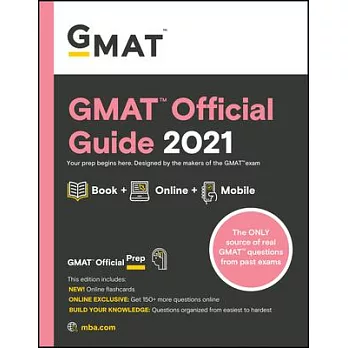 GMAT Official Guide 2021: Book + Online