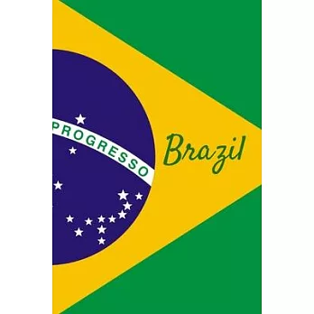 Brazil: Composition Notebook Journal and Writing Notes for Girls, Boys and Teens, for Students and History Teachers