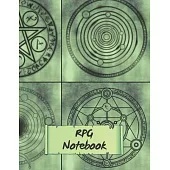 RPG Notebook: Mixed paper: Hexagon, Dot Graph, Dot Paper, Pitman: For role playing gamers: Notes, tracking, mapping, terrain plans: