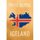 Travel Journal Iceland: Blank Lined Travel Journal. Pretty Lined Notebook & Diary For Writing And Note Taking For Travelers.(120 Blank Lined P