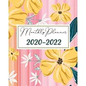 2020-2022 Monthly Planner: Three Year 36 Months Calendar Agenda, Monthly Weekly Yearly Notebook Planner Organizer Schedule With Inspirational Quo