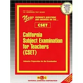 California Subject Examination for Teachers (Cset)
