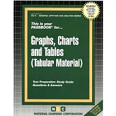 Graphs, Charts and Tables (Tabular Material): Passbooks Study Guide