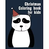 Christmas Coloring Book For Kids: Christmas Book from Cute Forest Wildlife Animals
