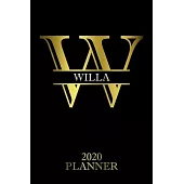Willa: 2020 Planner - Personalised Name Organizer - Plan Days, Set Goals & Get Stuff Done (6x9, 175 Pages)