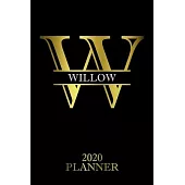 Willow: 2020 Planner - Personalised Name Organizer - Plan Days, Set Goals & Get Stuff Done (6x9, 175 Pages)
