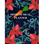 Meal Planner: Simple Plan cooking MEAL Family or for Beginners cooking note 99 menu Home Cooking