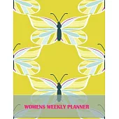 Womens Weekly Planner: 2020 Undated Yearly Planning Calendar w/Notes. 1-Page Per Week Spread