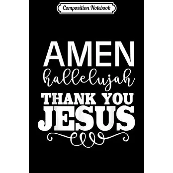 Composition Notebook: Jesus Galaxy Christian Christianity Why Trying Test Gift Journal/Notebook Blank Lined Ruled 6x9 100 Pages