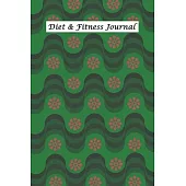 Diet & Fitness Journal: 90 Day Food Journal and Fitness Tracker: Record Eating, Plan Meals, and Set Diet and Exercise Goals for Optimal Weight