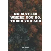 Notebook: Orienteering Sport Quote / Saying Map and Compass Orienteering Planner / Organizer / Lined Notebook (6