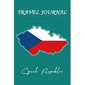 Travel Journal - Czech Republic - 50 Half Blank Pages -