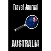 Travel Journal Australia: Blank Lined Travel Journal. Pretty Lined Notebook & Diary For Writing And Note Taking For Travelers.(120 Blank Lined P
