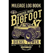 Mileage Log Book: Mileage Logger - Mileage Counter For Car - Vehicle Mileage Journal - Mileage Notebook