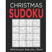16X16 Christmas Sudoku: Stocking Stuffers For Men, Kids And Women: Christmas Sudoku Puzzles: Easy Sudoku Puzzles Holiday Gifts And Sudoku Stoc