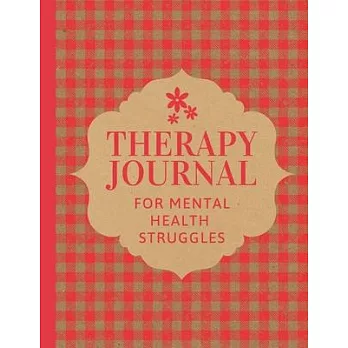 Therapy Journal For Mental Health Struggles: Buffalo Plaid Psych Notebook - Mental Health Self Care - Wellness Diary - Mental Illness - Complex PTSD -