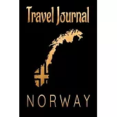 Travel Journal Norway: Blank Lined Travel Journal. Pretty Lined Notebook & Diary For Writing And Note Taking For Travelers.(120 Blank Lined P