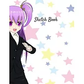 Sketch Book: Manga Themed Sketchbook - 120 Blank Pages Notebook for Drawing and Sketching