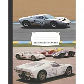 2020 Weekly and Monthly Planner: Featuring the Ford GT40 Mk2 in tribute to the 