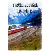 Travel Journal Norway: Blank Lined Travel Journal. Pretty Lined Notebook & Diary For Writing And Note Taking For Travelers.(120 Blank Lined P