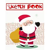 Sketch Book For Beginners Tailored Christmas Gift: Funny Artist Sketch Book Art Sketchbook Gift Kids - Extra # Artist Size 8.5 X 11 INCHES 110 Page La