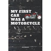 Notebook: Motor Sport Motorbike Quote / Saying Motorcycle Race and Racing Planner / Organizer / Lined Notebook (6