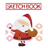 Sketch Book For Anime Christmas Gift Labels: Sketch Book Drawing Pad Girl With Stars - Write - World # Whiting Size 8.5 X 11